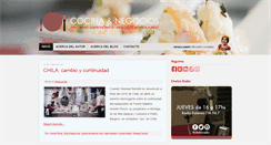 Desktop Screenshot of cocinaynegocios.com